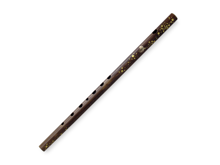 篠笛 立平 唄用 七本調子 煤竹 茶笛 - 和楽器
