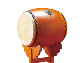 三浦太鼓 長胴太鼓 宮太鼓 1尺3寸 和太鼓 W39.5cm 13.8kg - 和楽器